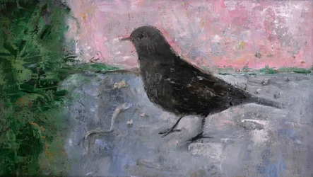 The Early Bird, 2008 (óleo sobre madeira)